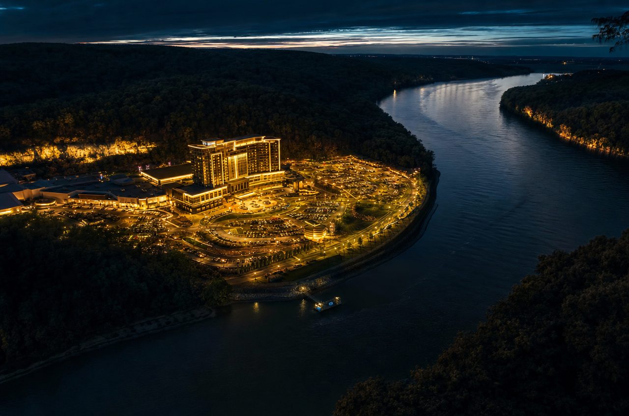 Arkansas casino directory — aerial view