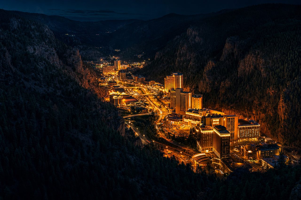 Colorado casino directory — aerial view