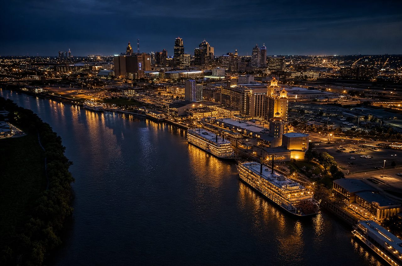 Missouri casino directory — aerial view