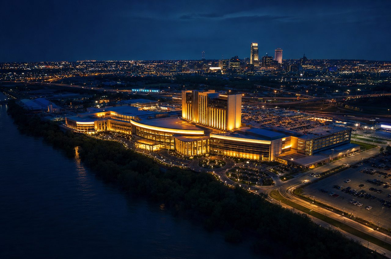Nebraska casino directory — aerial view