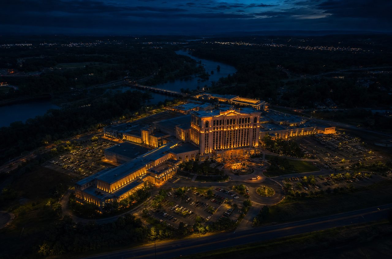 Virginia casino directory — aerial view