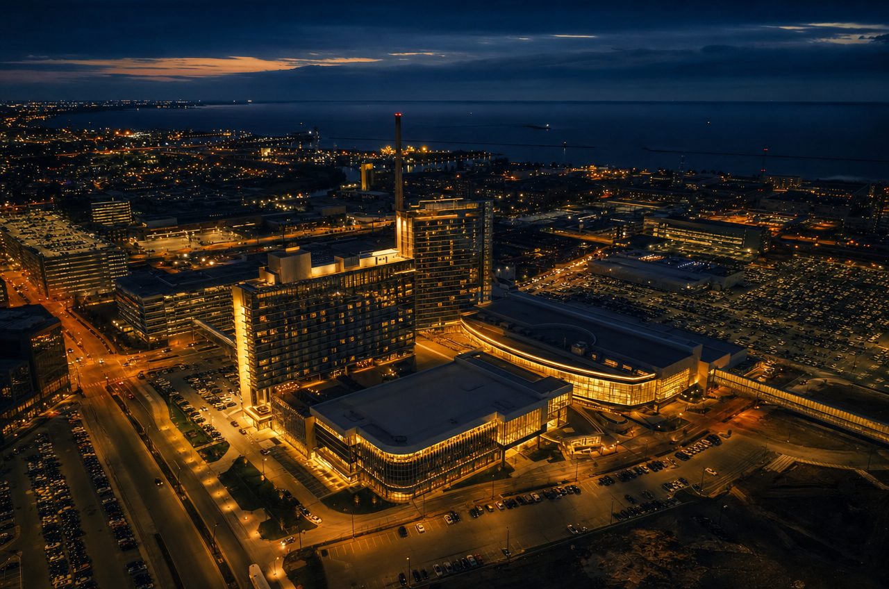 Wisconsin casino directory — aerial view
